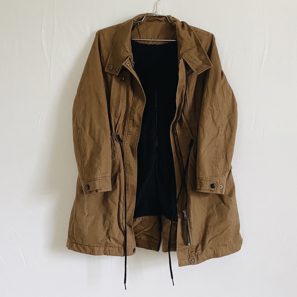 brown jacket